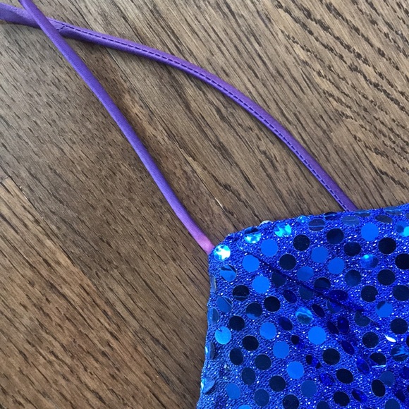 LA Glo Vintage Sequin Party Dress - Picture 2 of 4